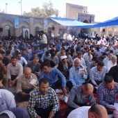 مراسم دعای عرفه در صحن امامزاده شعیب (ع)