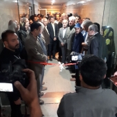 حضور سعید پور صمیمی در سبزوار برای تماشای تئاتر شاه کشی و نمایشگاه نمایان نامه