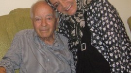 شهلا ریاحی در کنار همسر مرحومش اسماعیل ریاحی نزدیک به 70 سال زندگی عاشقانه ای را سپری کرد
